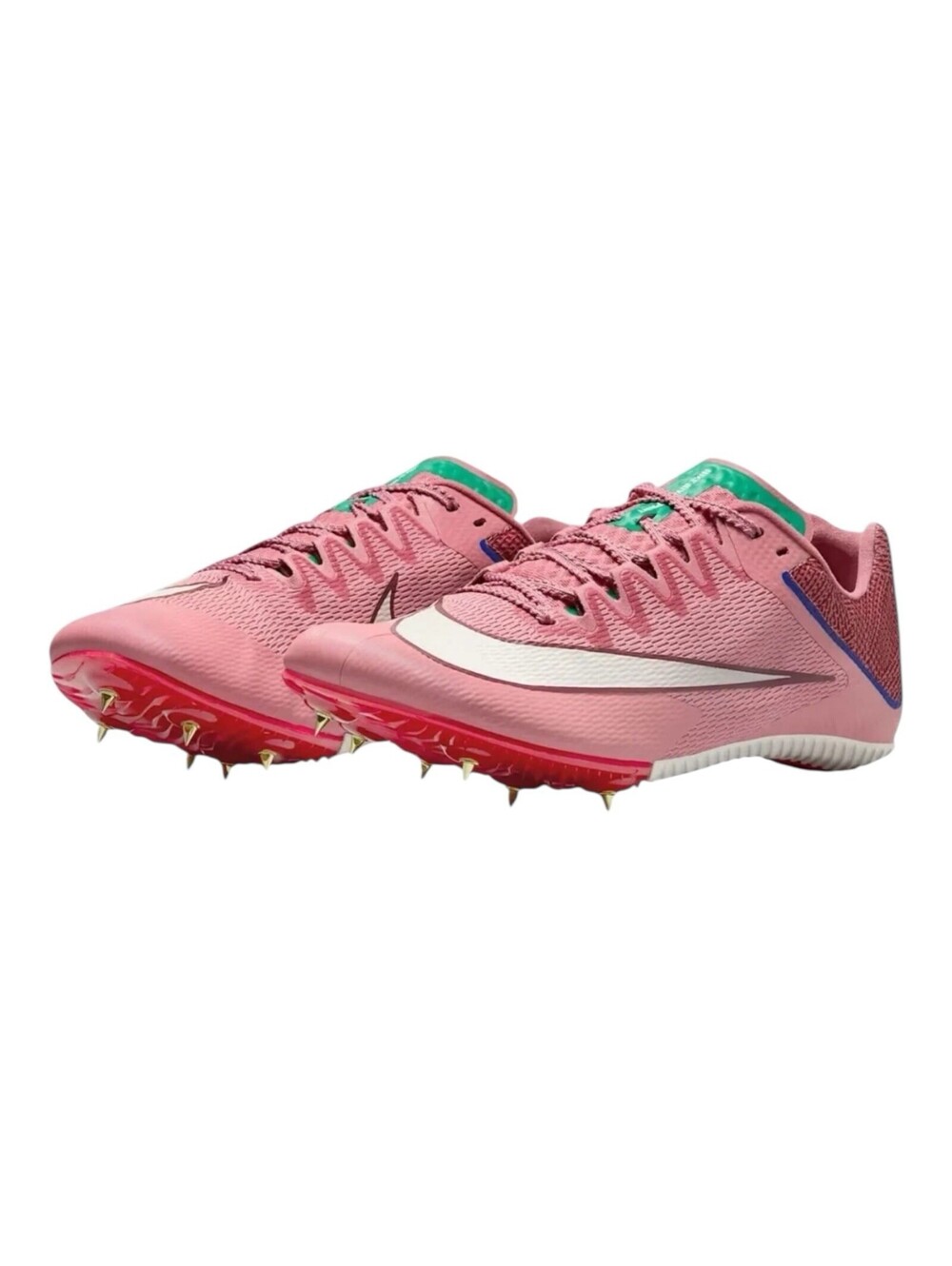 Nike Rival Sprint All Track Spikes Red Stardust/Pale Ivory HQ2061-600, Men’s 14